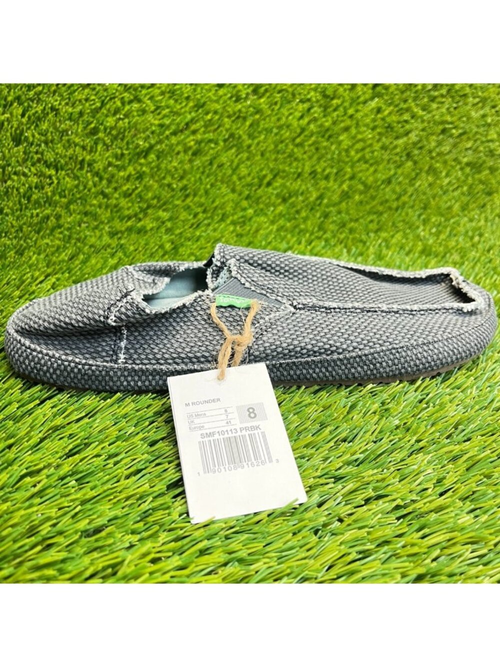 Sanuk Rounder Mens Size 8 Gray Casual Classic Outdoor Slip On Loafers Shoes